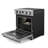 Thor Kitchen 30" 4.8 Cubic Feet Smart Electric Free Standing Range with 4 Burners