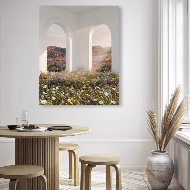 Sunlight Coming Through Landscape & Nature Canvas Print by Oliver Gal, Black Frame, 16 x 20, 36"H x 45"W, Gallery Wrapped