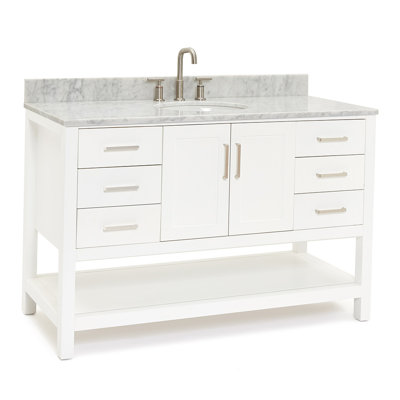 Magnolia Bath Vanity Rectangular Basin S061SCW2R
