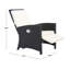 Wicker Outdoor Lounge Chair