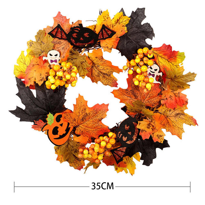 Faux Mixed Assortment 35cm Wreath