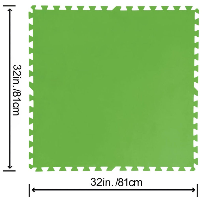 81cm L Interlocking Plastic Playmat