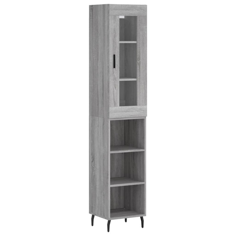 Ramford 34.5cm Sideboard, Grey Sonoma