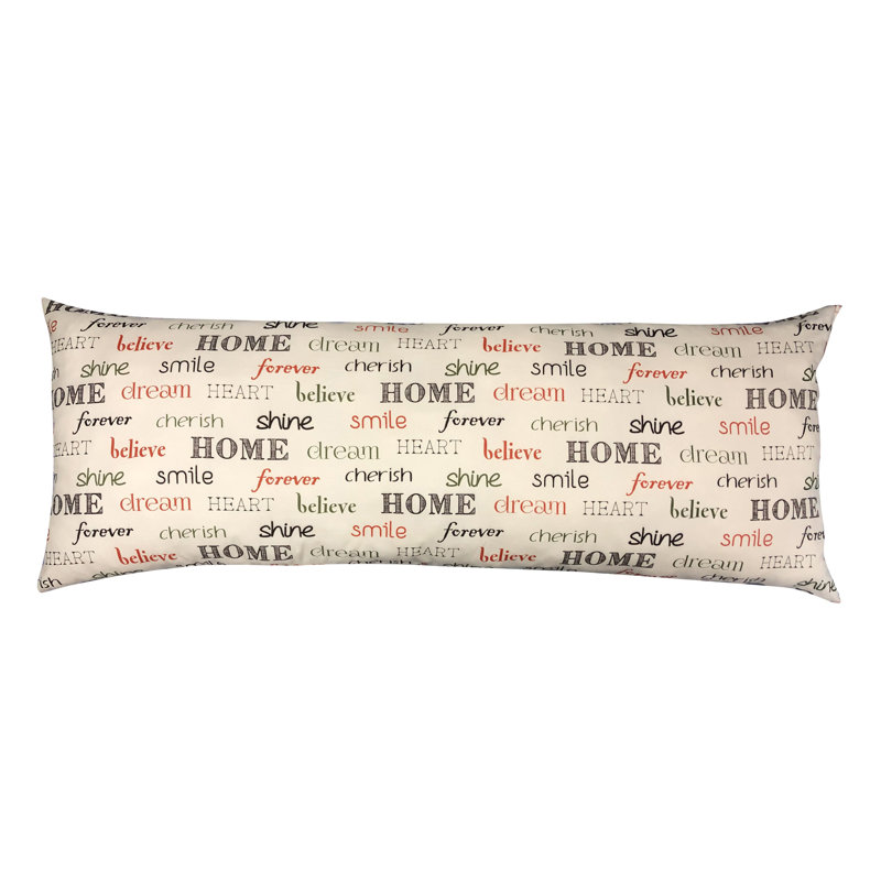 Coussin Stapp Inspire, Ivoire, 18 po x 36 po, Rectangle