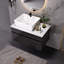 Meuble-lavabo flottant 31,5 pouces avec lavabo