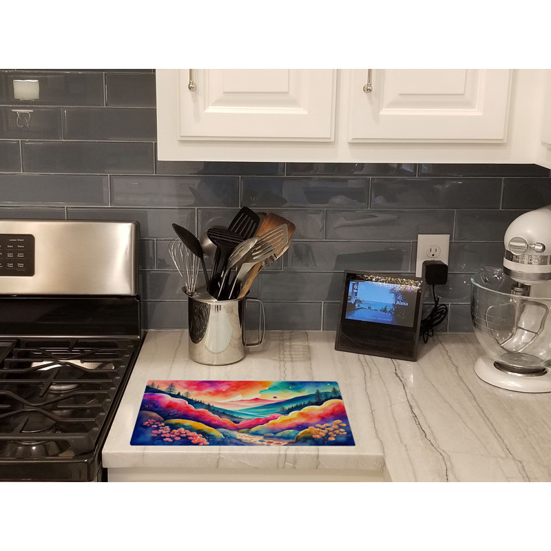Brunia in Colour Glass Cutting Board Large