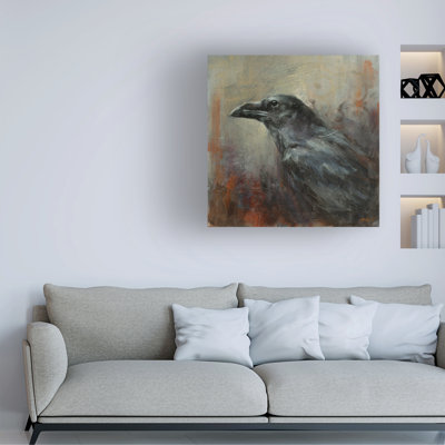 Animals Raven 1 On Canvas Print