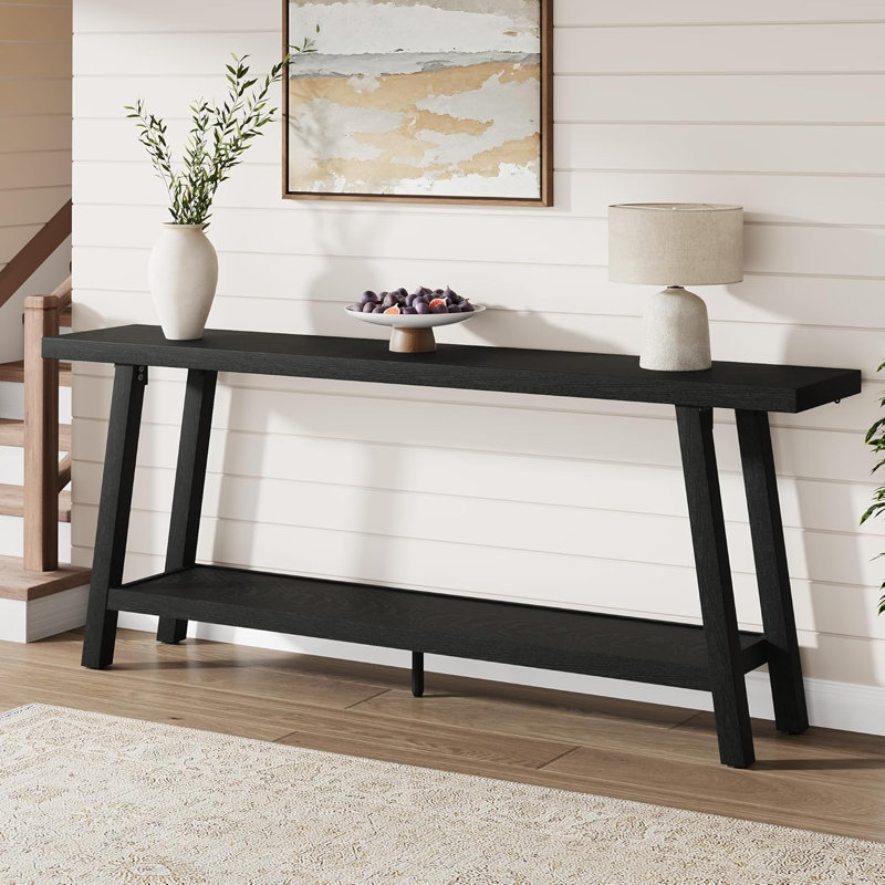 70.87" Long Console Tables, Black