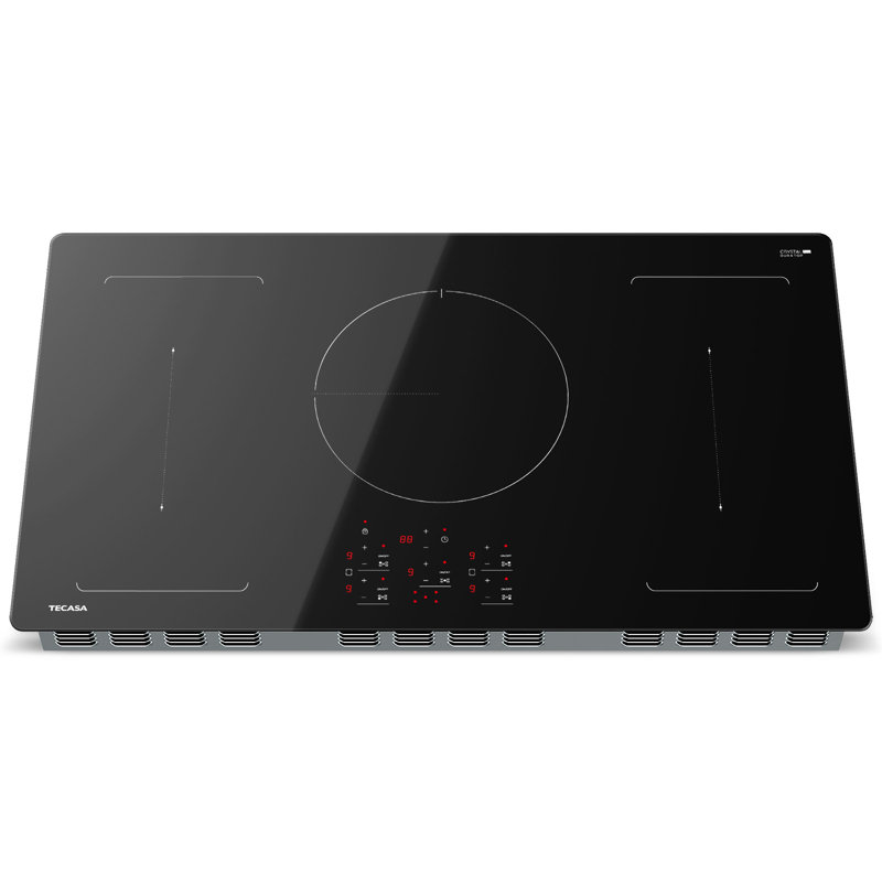 Plaque de cuisson à induction à 5 brûleurs de 36 po avec élément de pont et fonction Boost, noir