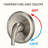Complete Shower System with Rough in-Valve-97560993