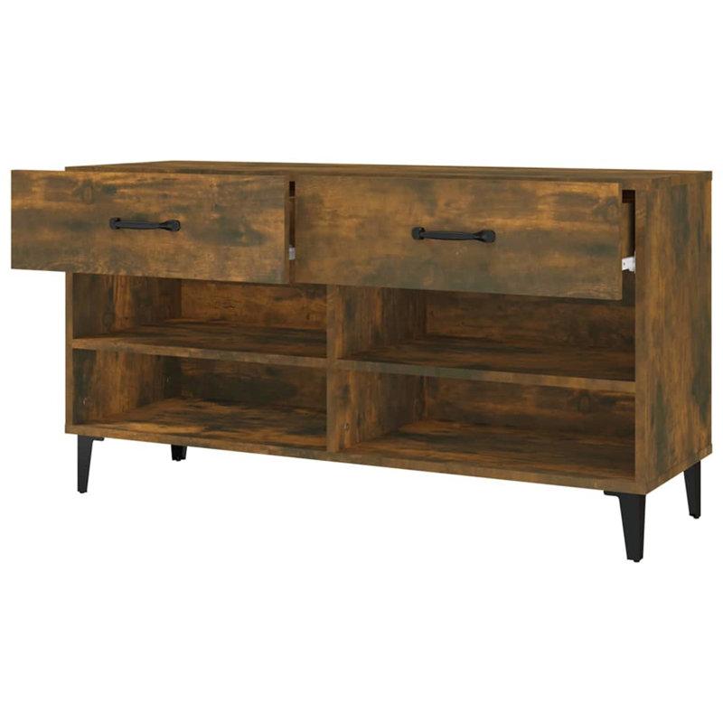 8 Pair Shoe Storage, Oak