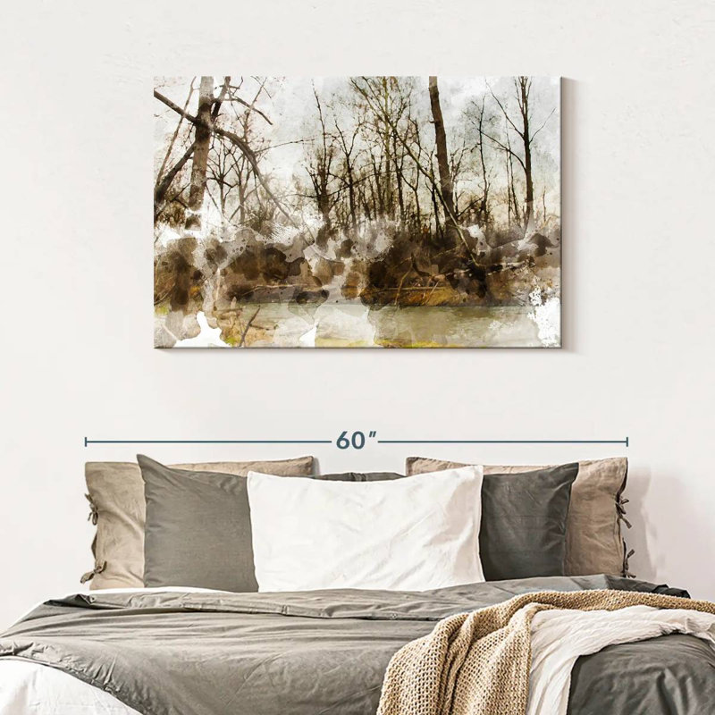 Marshland Landscape, 30" H x 45" W