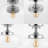 Tatem Glass Semi Flush Mount-403226092
