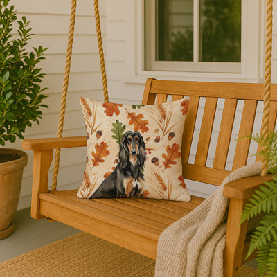 Coussin Black & Tan