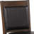 Deilany Upholstered Counter Stool with Solid Wood Frame