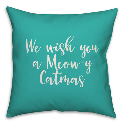  Coussin We We You You Meowy Catmas