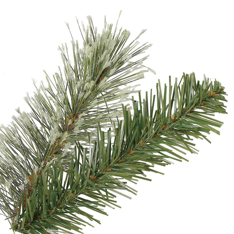 Home Heritage 9 Foot Pre-Lit Artificial Stanley Pencil Christmas Tree With Stand, 5', Multi