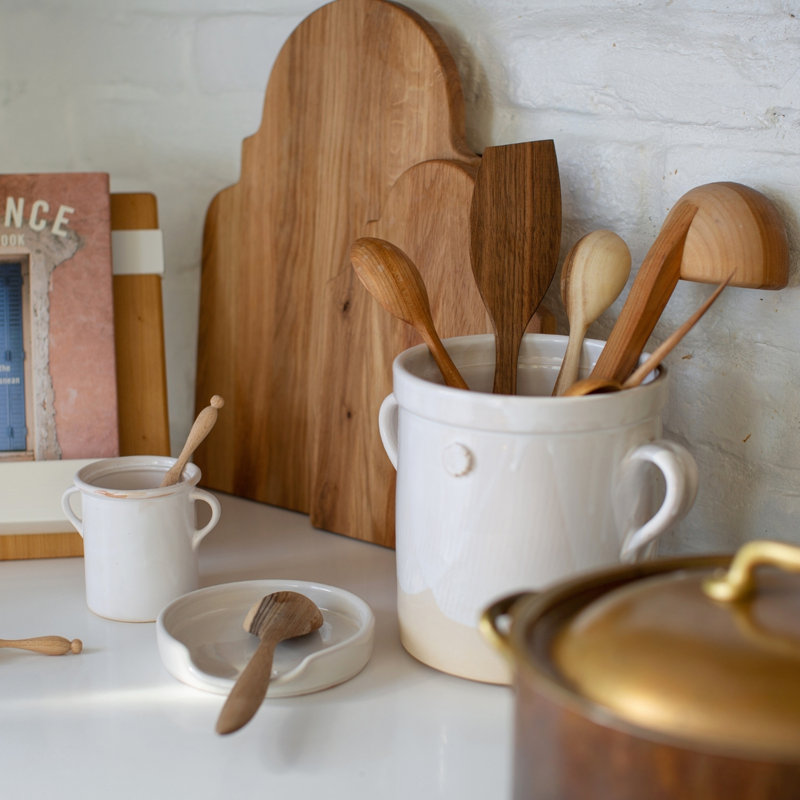 French Flat Spatula - Fruitwood