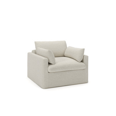 Luna Slipcovered Chair and a Half by Birch Lane
