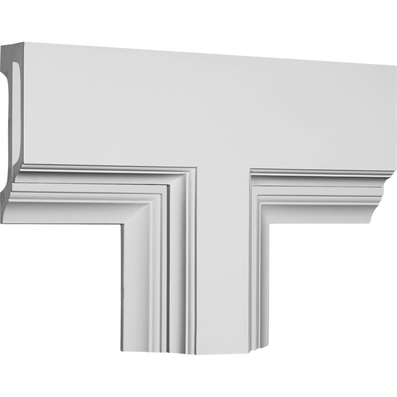 Perimeter Tee for 8" Deluxe Coffered Ceiling System (Kit)