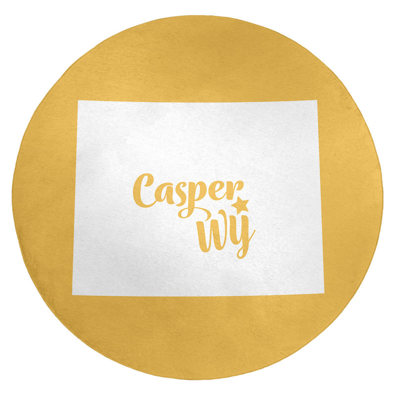 Tapis en poly-chenille casper wyoming