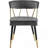 Aarhus Upholstered Gold Metal Side Chair -1180753874