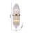 Transitional 2 Light Glass Rod Wall Sconce-27042669