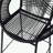 Outdoor Patio Faux Wicker Barstool Set of 2  with metal legs-2056193047