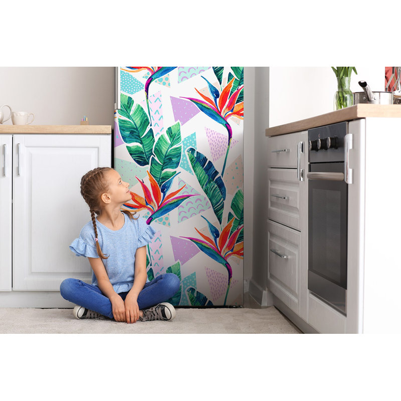 Abstract Door Decal