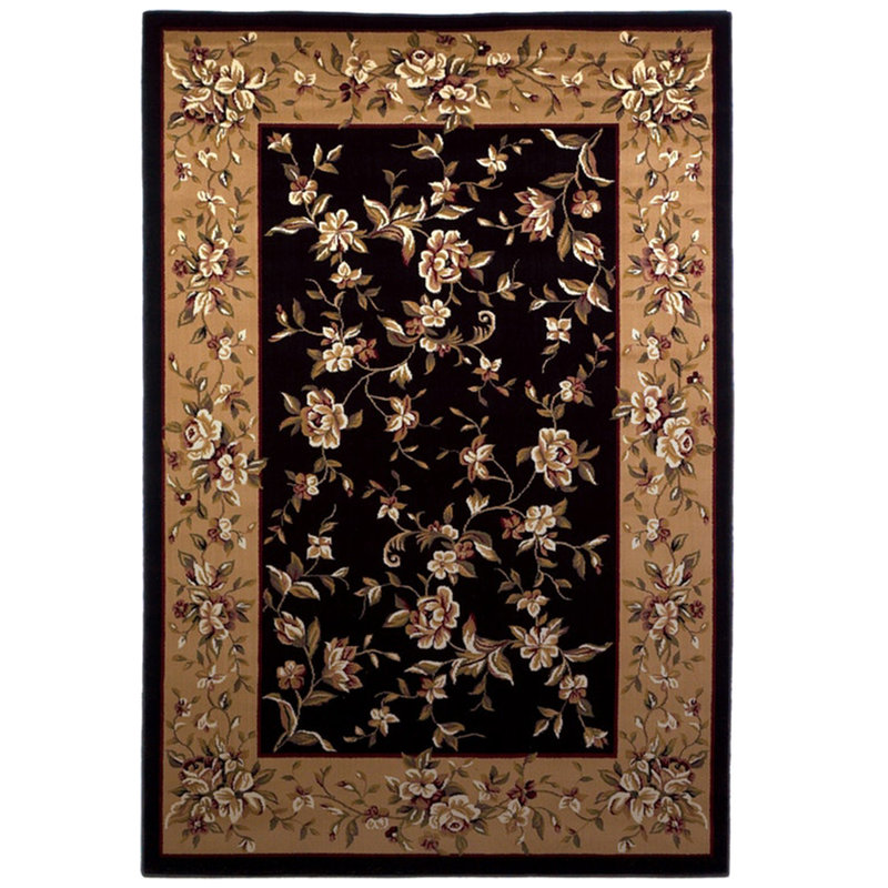 Daine Floral Indoor Rug, Octagon 7'7"