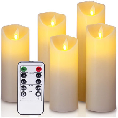 Scented Unscented Flameless Wax Melt Candle