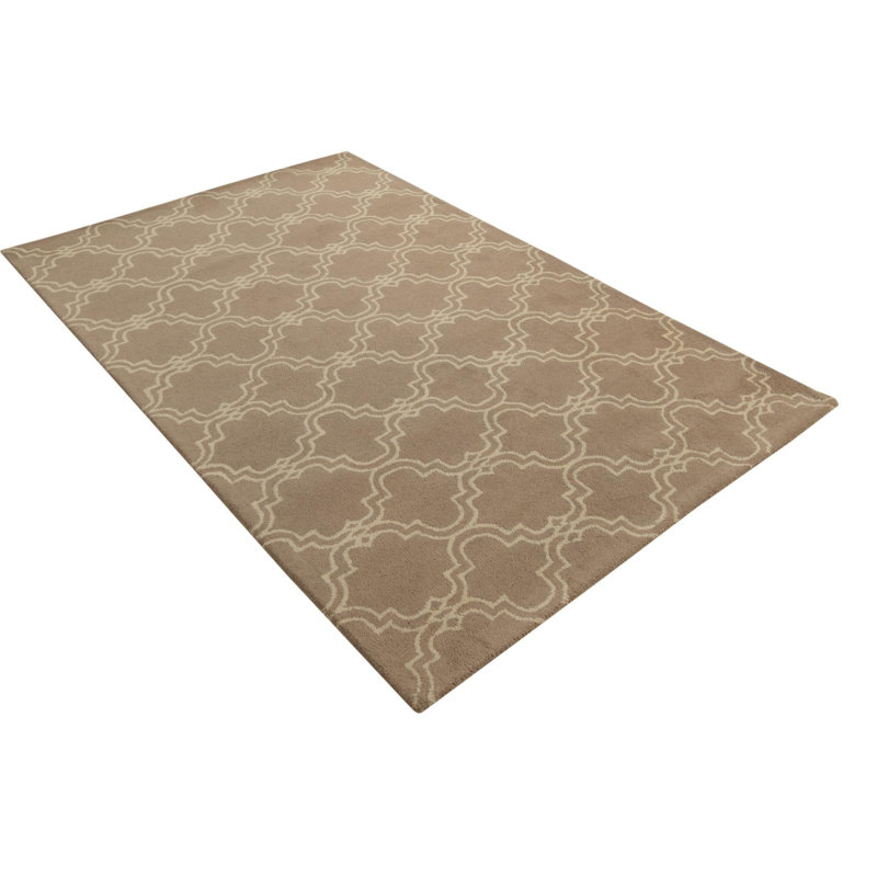 Tapis taupe 5 x 8