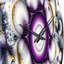 Horloge murale Fractal Journey-93394675