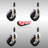 Soft Rubber Casters