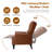 Cuerdas Faux Leather Recliner-1423614190