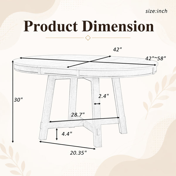 Dimensions du produit