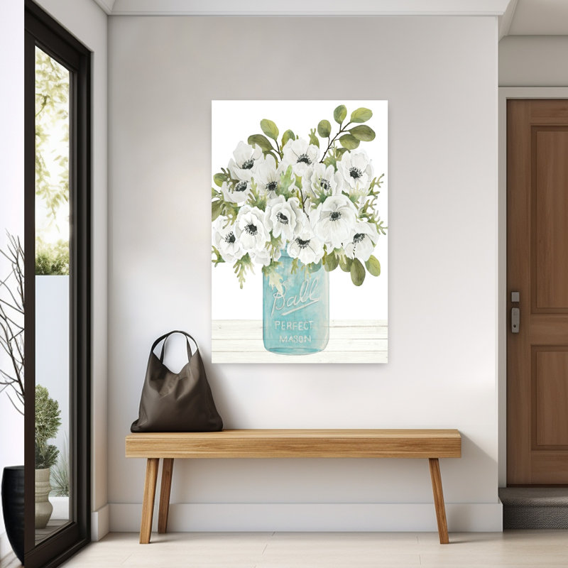 Coquelicots pour vous, art floral contemporain, H 60 po x l 40 po