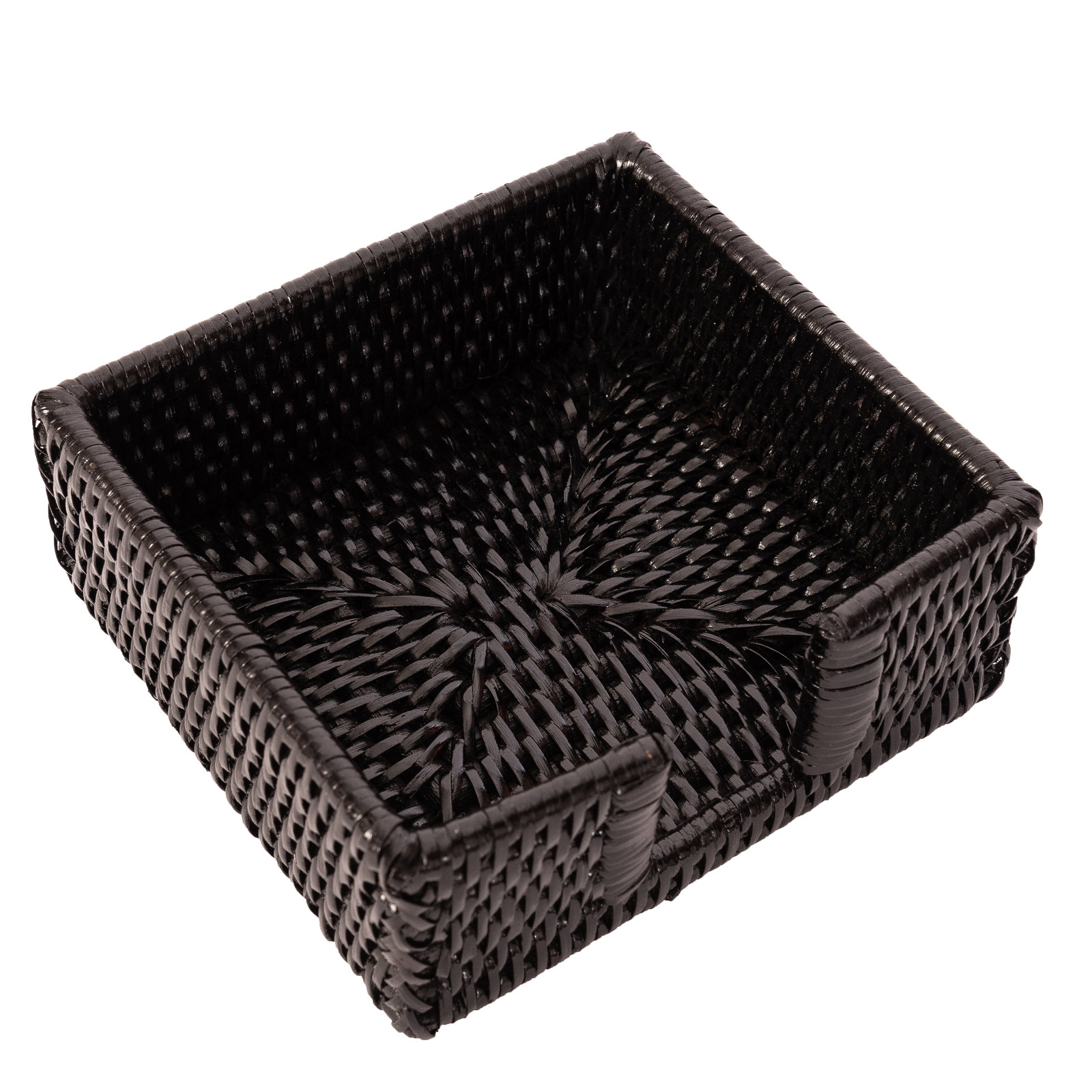Camden Cocktail Napkin Holder, Tudor Black