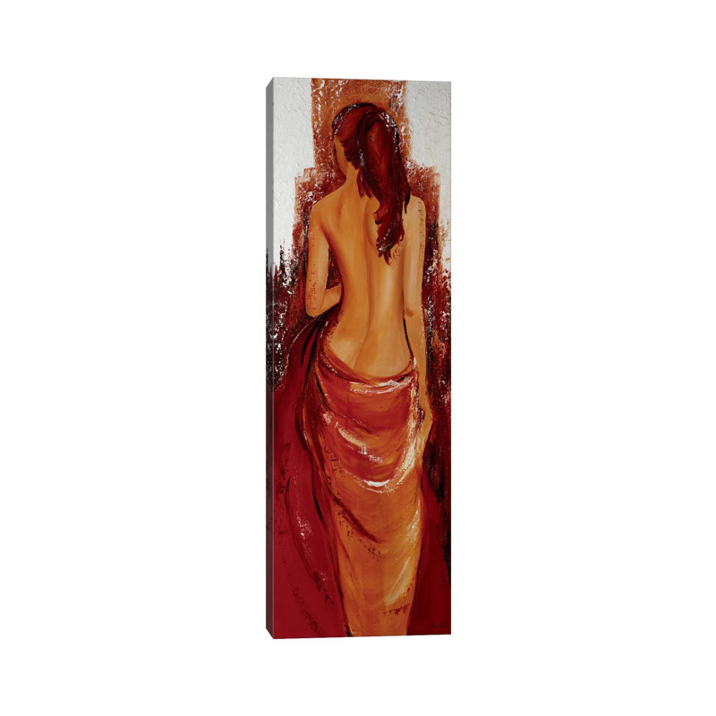 Fille D'o by Mieke Chantrel - Wrapped Canvas Panoramic Painting, 30.48 cm H x 91.44 cm W x 3.175 cm D