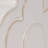 Stoneware Ceramic Vase Flower Shape Contemporary Decorative Accent Sculptural Floral Design Modern Home Decor Display Piece