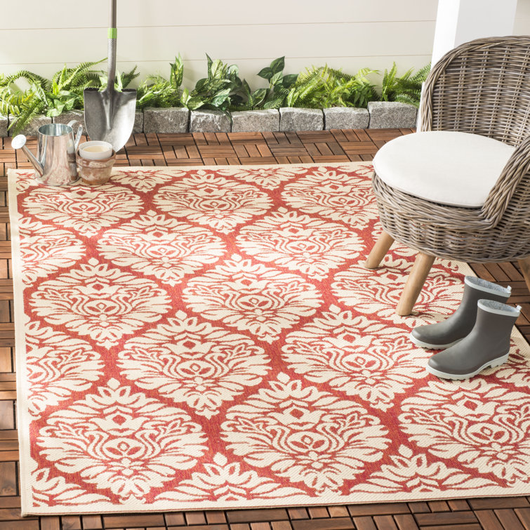 Klem Paisley Indoor / Outdoor Area Rug