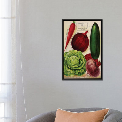 " Annual Of True Blue Veggies " by Vintage Apple Collection