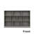 3-Layer Wooden Lattice Bookcase