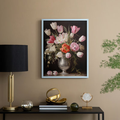 FLORAL Series DCCXCVII Framed Print - Solid Wood