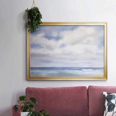 The Wave, reproduction d'art sur toile encadrée