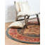 Tapis à motif oriental rouge / gris / jaune Azar-40279378