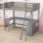 Lit mezzanine en bois avec bureau et tablettes-183899026-183899020