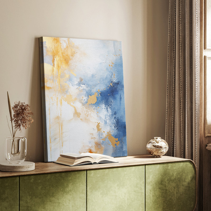 ABSTRACT Series dxliii - galerie sur mesure, H 36 po x l 24 po