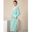 Peignoir 100% coton en ratine avec poches-74494314-74494317
