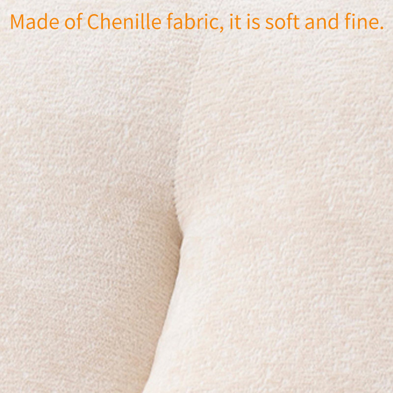 Minimalist style ergonomic lounge chair, Beige